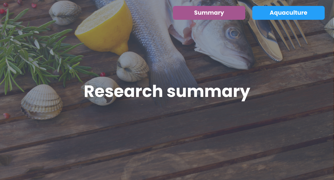 Nudging the acceptance of insects-fed farmed fish among mature consumers